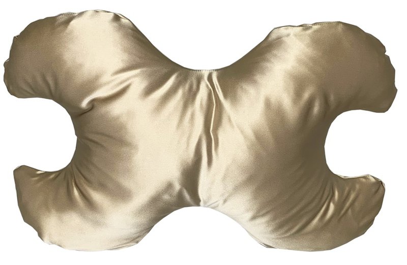 Save My Face Le Grand Large Pillow 100% Silk Cover Bronze
